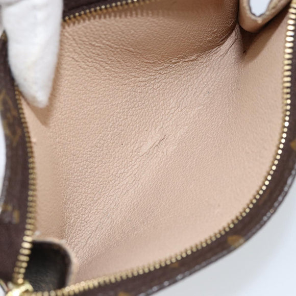 LOUIS VUITTON Monogram Bucket PM Accessory Pouch LV Auth ka130
