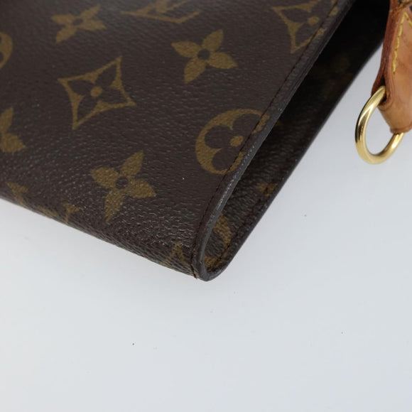 LOUIS VUITTON Monogram Bucket PM Accessory Pouch LV Auth ka130