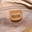 GUCCI Micro GG Supreme Shoulder Bag PVC Beige Gold 007 113 0095 Auth ka1300-17