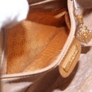 GUCCI Micro GG Supreme Shoulder Bag PVC Beige Gold 007 113 0095 Auth ka1300-21