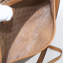 GUCCI Micro GG Supreme Shoulder Bag PVC Beige Gold 007 113 0095 Auth ka1300-22