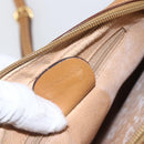 GUCCI Micro GG Supreme Shoulder Bag PVC Beige Gold 007 113 0095 Auth ka1300-12