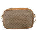 GUCCI Micro GG Supreme Shoulder Bag PVC Beige Gold 007 113 0095 Auth ka1300-2
