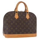 LOUIS VUITTON Monogram Alma Hand Bag M51130 LV Auth ka1302-1