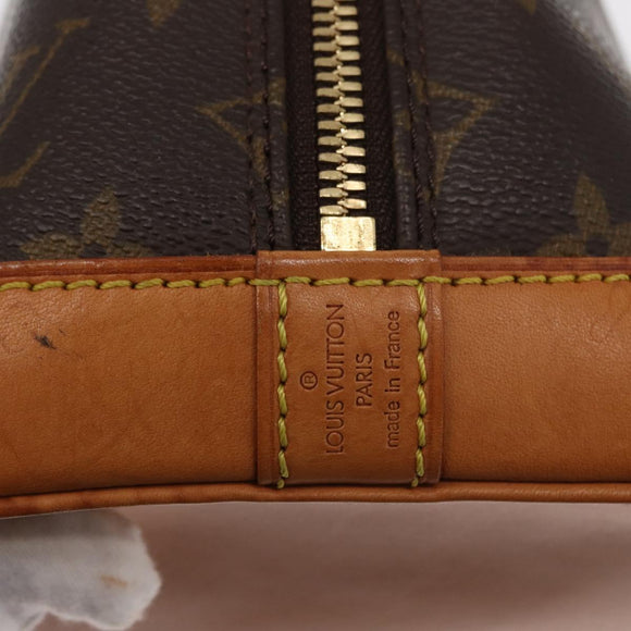 LOUIS VUITTON Monogram Alma Hand Bag M51130 LV Auth ka1302