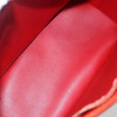 LOUIS VUITTON Monogram Vernis Houston Hand Bag Rouge M91092 LV Auth ka1304-11