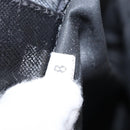 PRADA Pouch Nylon Zwart Zilver Auth ka131-19