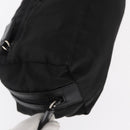 PRADA Pouch Nylon Zwart Zilver Auth ka131-8