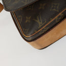 LOUIS VUITTON Monogram Cartouchiere GM Shoulder Bag M51252 LV Auth ka1311-16