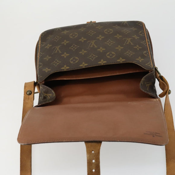 LOUIS VUITTON Monogram Cartouchiere GM Shoulder Bag M51252 LV Auth ka1311