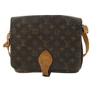 LOUIS VUITTON Monogram Cartouchiere GM Shoulder Bag M51252 LV Auth ka1311-13