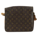 LOUIS VUITTON Monogram Cartouchiere GM Shoulder Bag M51252 LV Auth ka1311-2