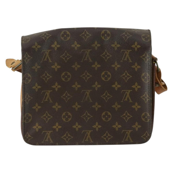 LOUIS VUITTON Monogram Cartouchiere GM Shoulder Bag M51252 LV Auth ka1311