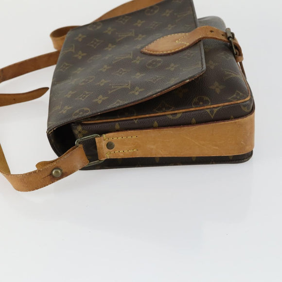 LOUIS VUITTON Monogram Cartouchiere GM Shoulder Bag M51252 LV Auth ka1311