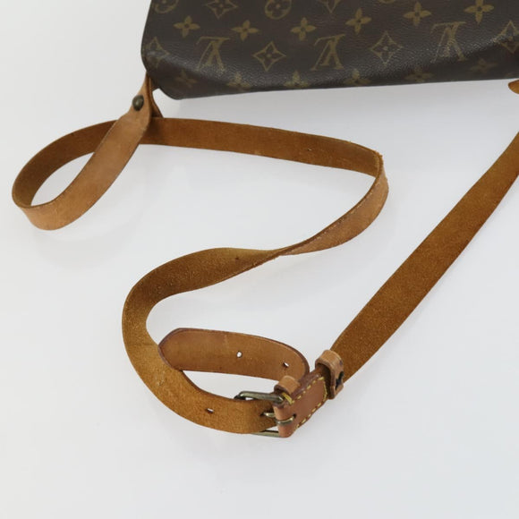 LOUIS VUITTON Monogram Cartouchiere GM Shoulder Bag M51252 LV Auth ka1311