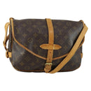 LOUIS VUITTON Monogram Saumur 30 Shoulder Bag M42256 LV Auth ka1312-1