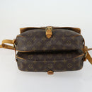 LOUIS VUITTON Monogram Saumur 30 Shoulder Bag M42256 LV Auth ka1312-5