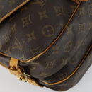 LOUIS VUITTON Monogram Saumur 30 Shoulder Bag M42256 LV Auth ka1312-15
