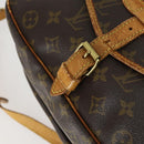LOUIS VUITTON Monogram Saumur 30 Shoulder Bag M42256 LV Auth ka1312-21