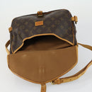 LOUIS VUITTON Monogram Saumur 30 Shoulder Bag M42256 LV Auth ka1312-23