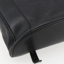 BALLY Backpack Leather Black Gold Auth ka1313-11