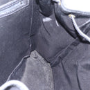 BALLY Backpack Leather Black Gold Auth ka1313-18