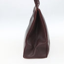 Salvatore Ferragamo Tote Bag Leather Brown Gold Auth ka1314-5