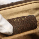 GUCCI GG Supreme Web Sherry Line Boston Bag PVC Beige Gold 39 02 007 Auth ka1316-20