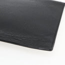 GUCCI Clutch Bag Leather Black Gold 475317 Auth ka1319-14