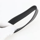 GUCCI Clutch Bag Leather Black Gold 475317 Auth ka1319-8