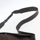 GUCCI GG Canvas Shoulder Bag Brown Silver 272350 Auth ka1322-8