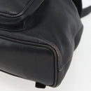 GUCCI Bamboo Backpack Leather Black Gold 003 1956 0030 Auth ka1325-15