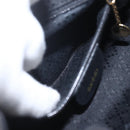 GUCCI Bamboo Backpack Leather Black Gold 003 1956 0030 Auth ka1325-22