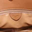 CELINE Macadam Canvas Shoulder Bag PVC Brown Gold Auth ka1327-15