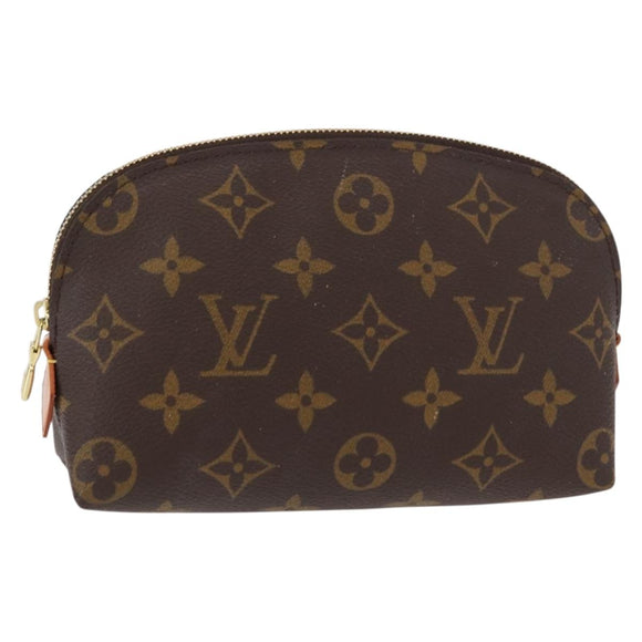 LOUIS VUITTON Monogram Pochette Cosmetic PM Cosmetic Pouch M47515 LV Auth ka133