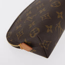 LOUIS VUITTON Monogram Pochette Cosmetic PM Cosmetic Pouch M47515 LV Auth ka133-15