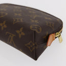 LOUIS VUITTON Monogram Pochette Cosmetic PM Cosmetic Pouch M47515 LV Auth ka133-16