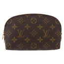 LOUIS VUITTON Monogram Pochette Cosmetic PM Cosmetic Pouch M47515 LV Auth ka133-13