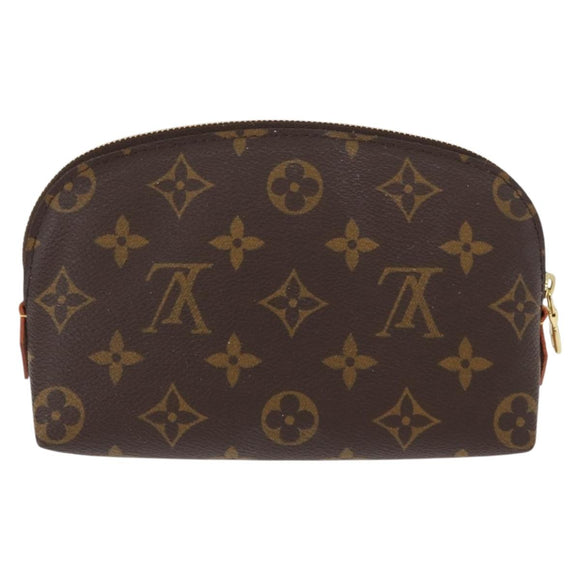 LOUIS VUITTON Monogram Pochette Cosmetic PM Cosmetic Pouch M47515 LV Auth ka133