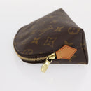 LOUIS VUITTON Monogram Pochette Cosmetic PM Cosmetic Pouch M47515 LV Auth ka133-4