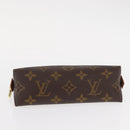 LOUIS VUITTON Monogram Pochette Cosmetic PM Cosmetic Pouch M47515 LV Auth ka133-6