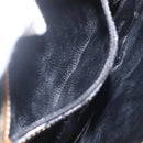 FENDI Pecan Canvas Shoulder Bag Coated Canvas Khaki Brown gold Auth ka1330-19