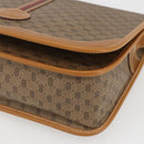 GUCCI Micro GG Supreme Web Sherry Line Bag PVC Beige 001 104 0551 Auth ka1331-10