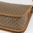 GUCCI Micro GG Supreme Web Sherry Line Bag PVC Beige 001 104 0551 Auth ka1331-12