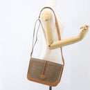 GUCCI Micro GG Supreme Web Sherry Line Bag PVC Beige 001 104 0551 Auth ka1331-21