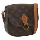 LOUIS VUITTON Monogram Saint Cloud PM Shoulder Bag M51244 LV Auth ka1333-1
