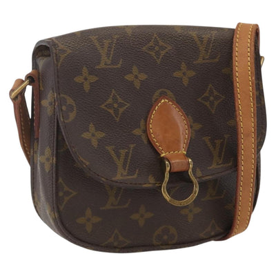 LOUIS VUITTON Monogram Saint Cloud PM Shoulder Bag M51244 LV Auth ka1333