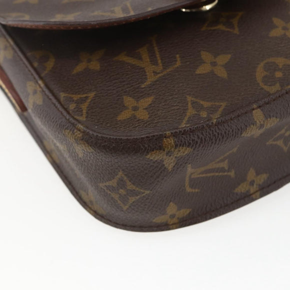 LOUIS VUITTON Monogram Saint Cloud PM Shoulder Bag M51244 LV Auth ka1333