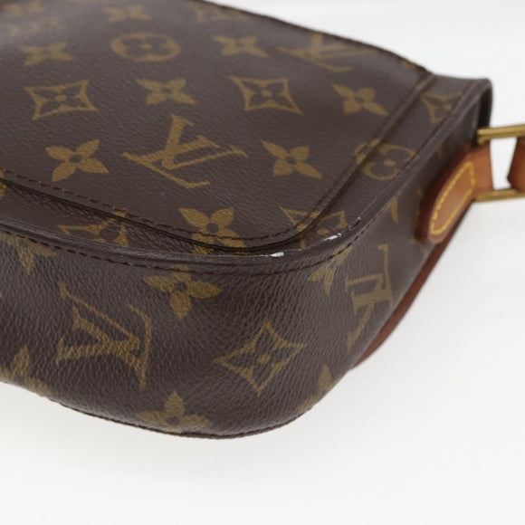LOUIS VUITTON Monogram Saint Cloud PM Shoulder Bag M51244 LV Auth ka1333