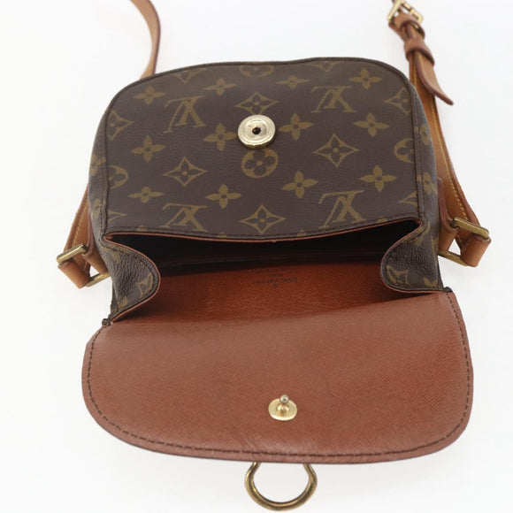 LOUIS VUITTON Monogram Saint Cloud PM Shoulder Bag M51244 LV Auth ka1333